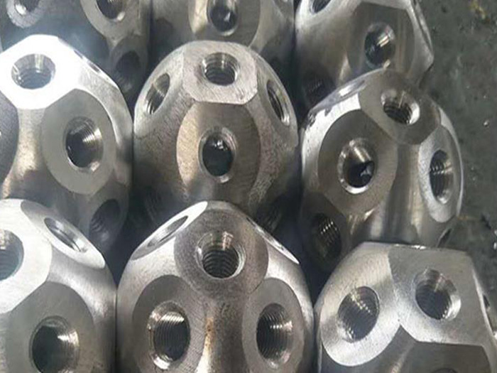 莱芜螺栓球网架杆件制作